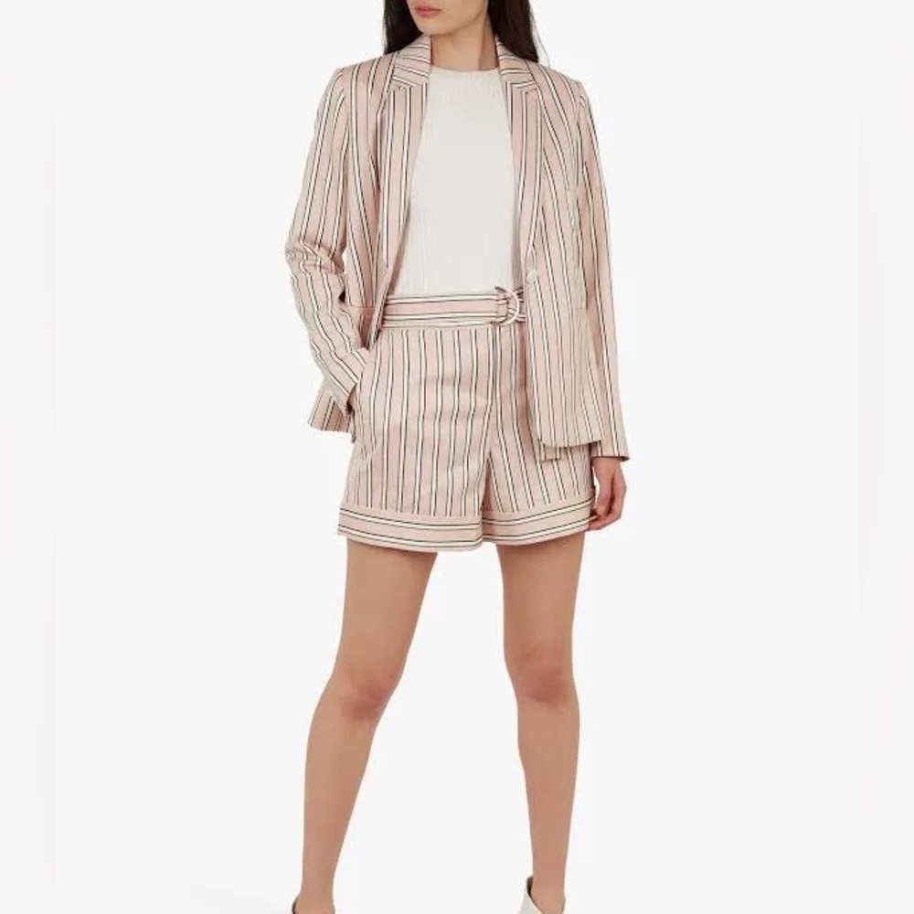 Ted baker striped tailored short, UK 1/US 4